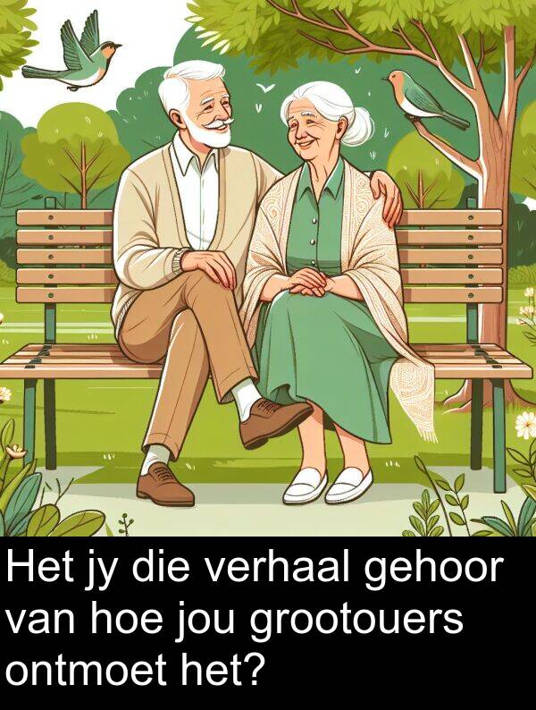 jou: Het jy die verhaal gehoor van hoe jou grootouers ontmoet het?