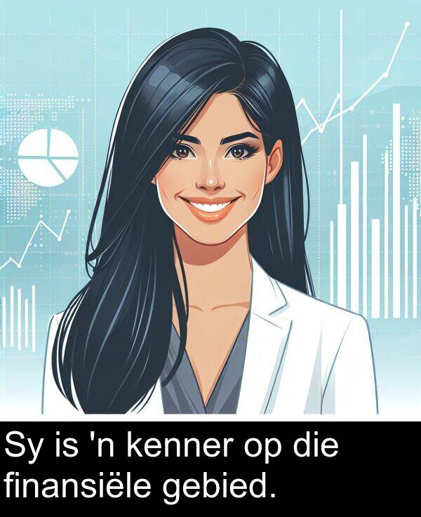 finansiële: Sy is 'n kenner op die finansiële gebied.