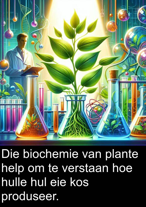 help: Die biochemie van plante help om te verstaan hoe hulle hul eie kos produseer.