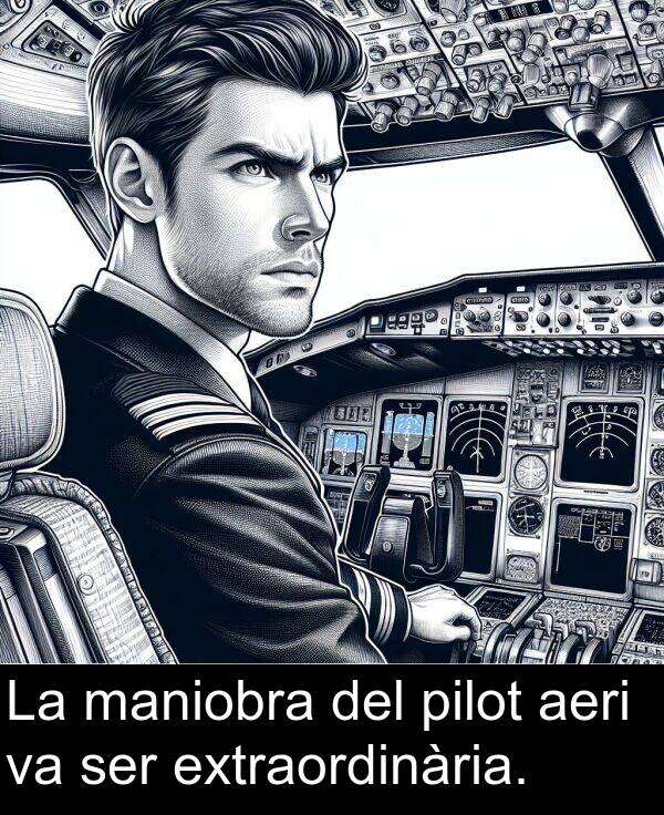 aeri: La maniobra del pilot aeri va ser extraordinària.