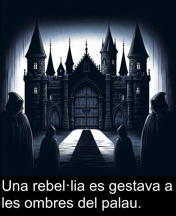 les: Una rebel·lia es gestava a les ombres del palau.