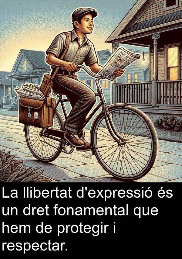 llibertat: La llibertat d'expressió és un dret fonamental que hem de protegir i respectar.