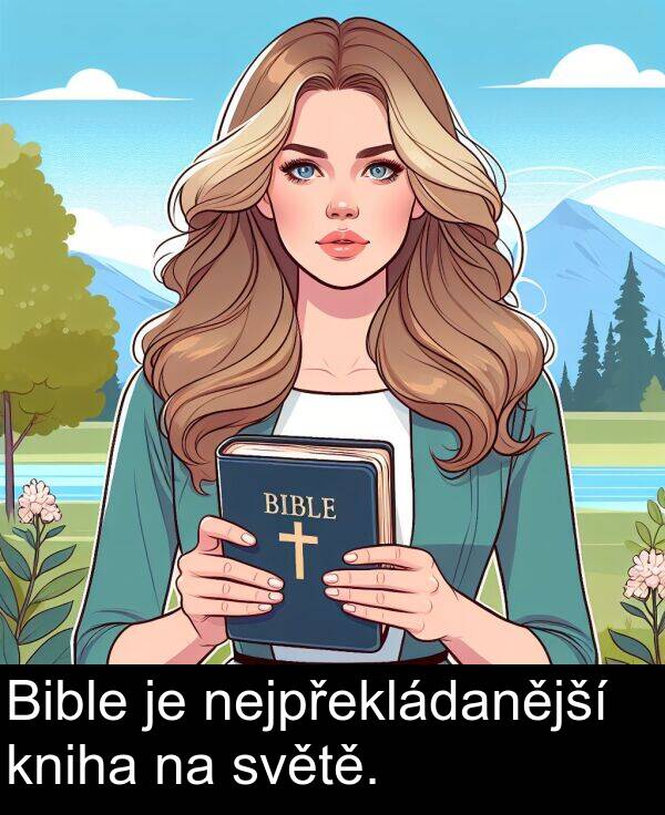 kniha: Bible je nejpřekládanější kniha na světě.