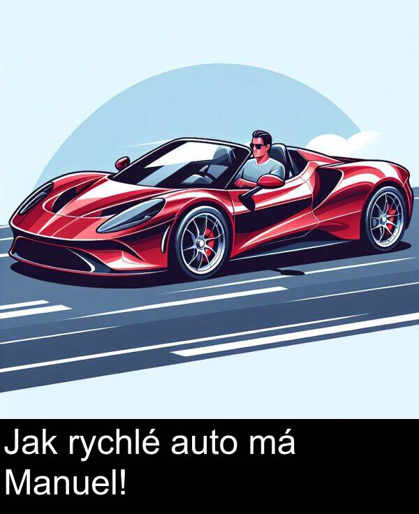 auto: Jak rychlé auto má Manuel!