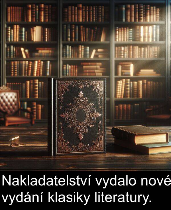 literatury: Nakladatelství vydalo nové vydání klasiky literatury.