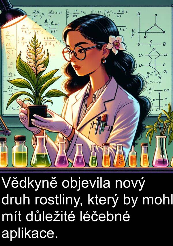 léčebné: Vědkyně objevila nový druh rostliny, který by mohl mít důležité léčebné aplikace.