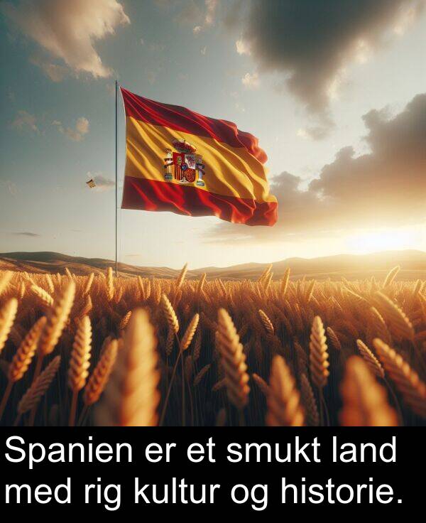 historie: Spanien er et smukt land med rig kultur og historie.