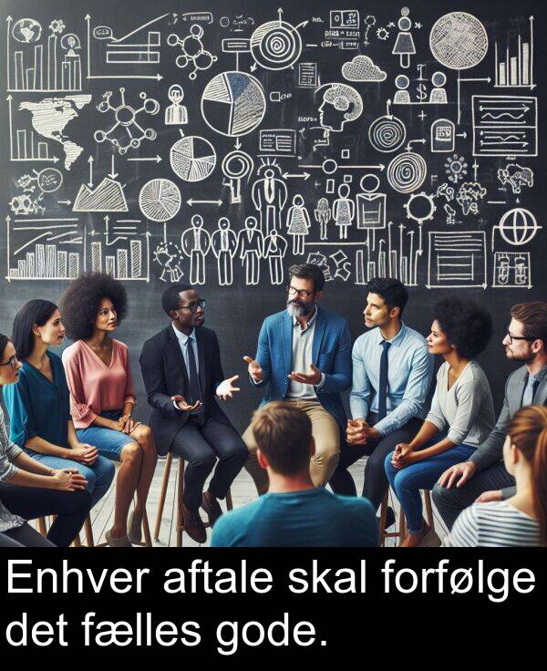 det: Enhver aftale skal forfølge det fælles gode.