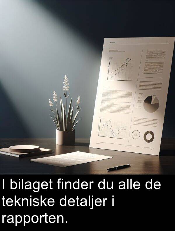 finder: I bilaget finder du alle de tekniske detaljer i rapporten.