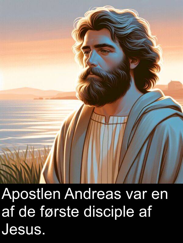 disciple: Apostlen Andreas var en af de første disciple af Jesus.