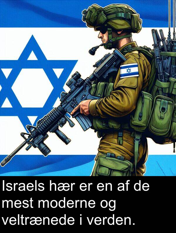 verden: Israels hær er en af de mest moderne og veltrænede i verden.