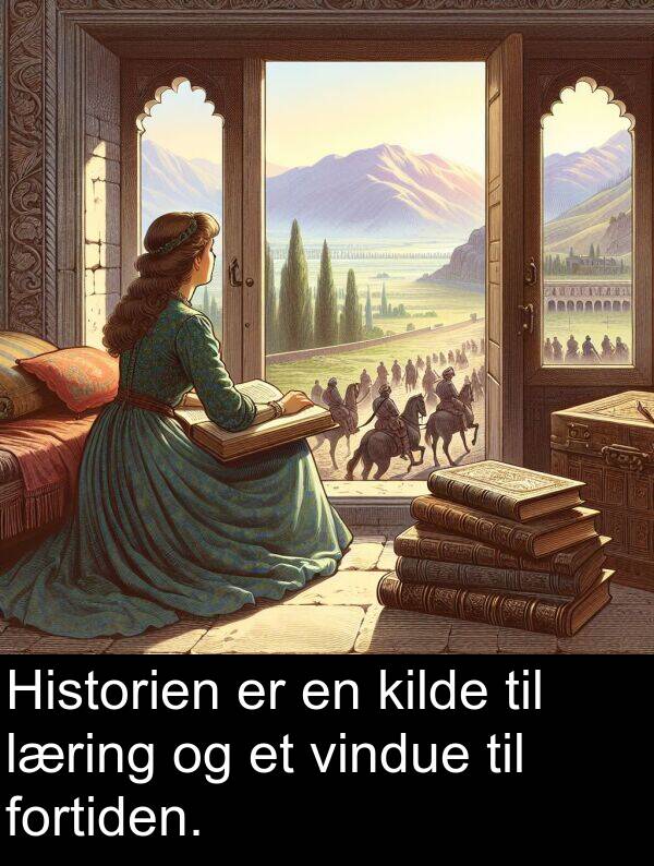 kilde: Historien er en kilde til læring og et vindue til fortiden.