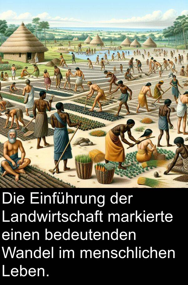 Einführung: Die Einführung der Landwirtschaft markierte einen bedeutenden Wandel im menschlichen Leben.