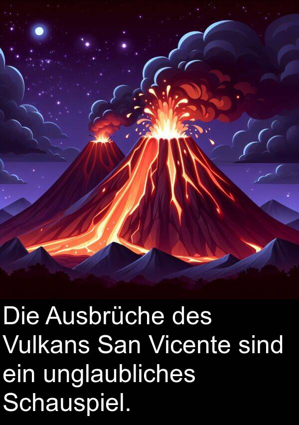 San: Die Ausbrüche des Vulkans San Vicente sind ein unglaubliches Schauspiel.