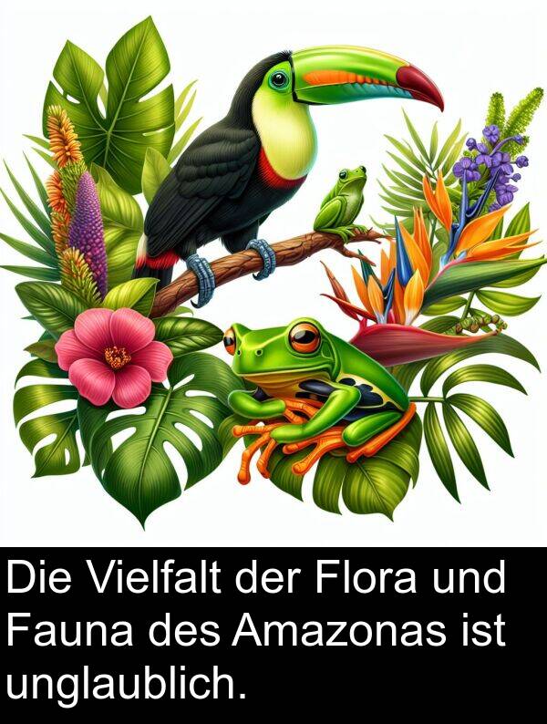 Flora: Die Vielfalt der Flora und Fauna des Amazonas ist unglaublich.