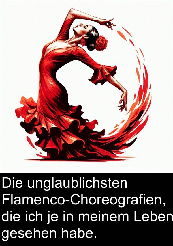 gesehen: Die unglaublichsten Flamenco-Choreografien, die ich je in meinem Leben gesehen habe.