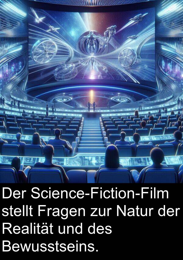 Realität: Der Science-Fiction-Film stellt Fragen zur Natur der Realität und des Bewusstseins.