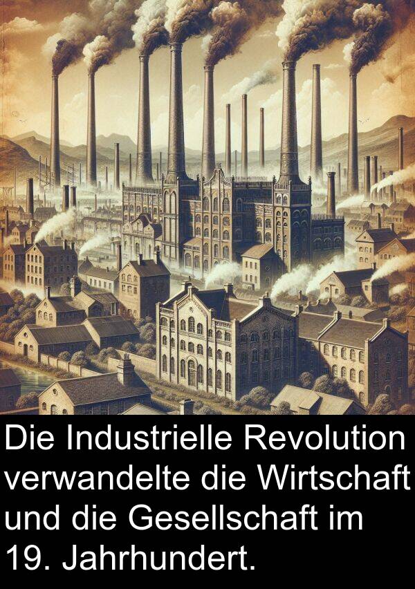 Industrielle: Die Industrielle Revolution verwandelte die Wirtschaft und die Gesellschaft im 19. Jahrhundert.