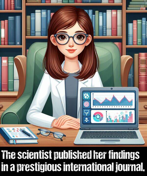 prestigious: The scientist published her findings in a prestigious international journal.