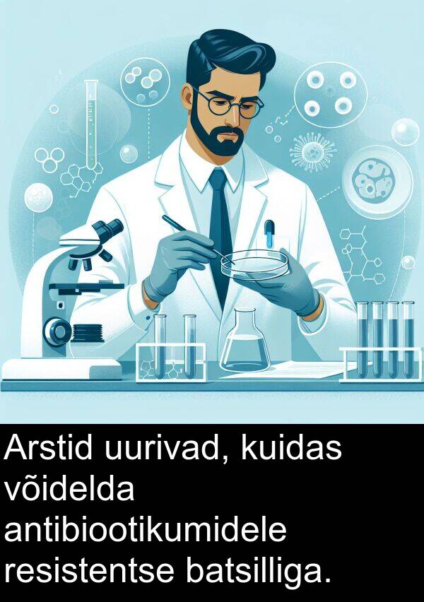 uurivad: Arstid uurivad, kuidas võidelda antibiootikumidele resistentse batsilliga.