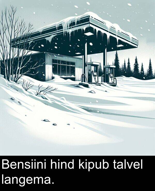 talvel: Bensiini hind kipub talvel langema.