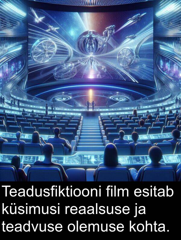 film: Teadusfiktiooni film esitab küsimusi reaalsuse ja teadvuse olemuse kohta.