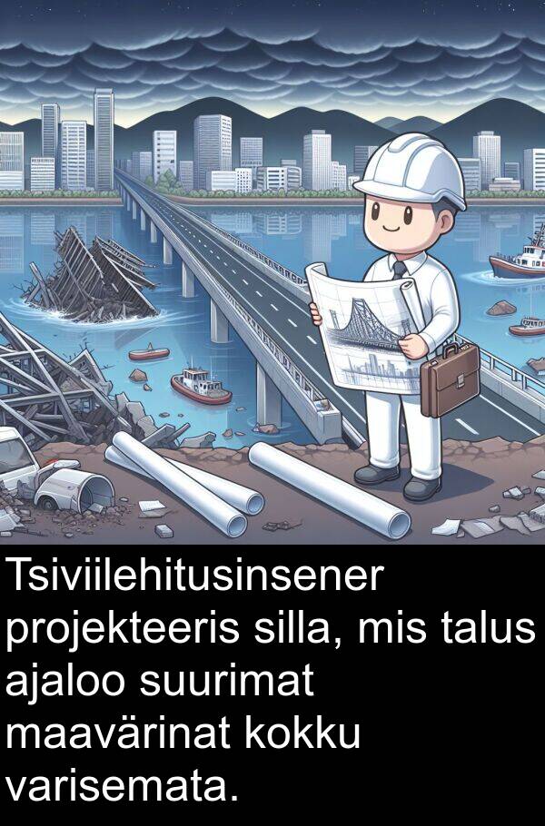 talus: Tsiviilehitusinsener projekteeris silla, mis talus ajaloo suurimat maavärinat kokku varisemata.