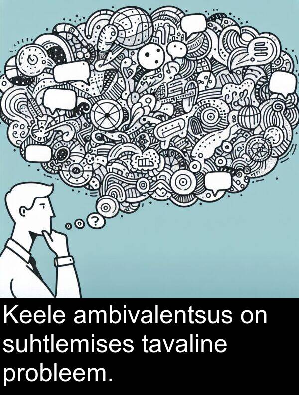 suhtlemises: Keele ambivalentsus on suhtlemises tavaline probleem.