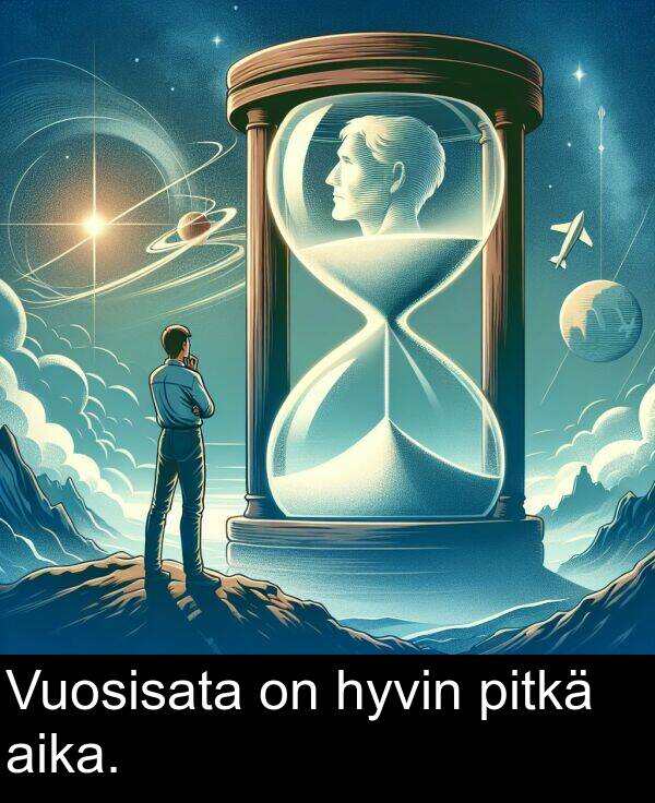 pitkä: Vuosisata on hyvin pitkä aika.