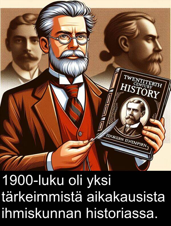 aikakausista: 1900-luku oli yksi tärkeimmistä aikakausista ihmiskunnan historiassa.