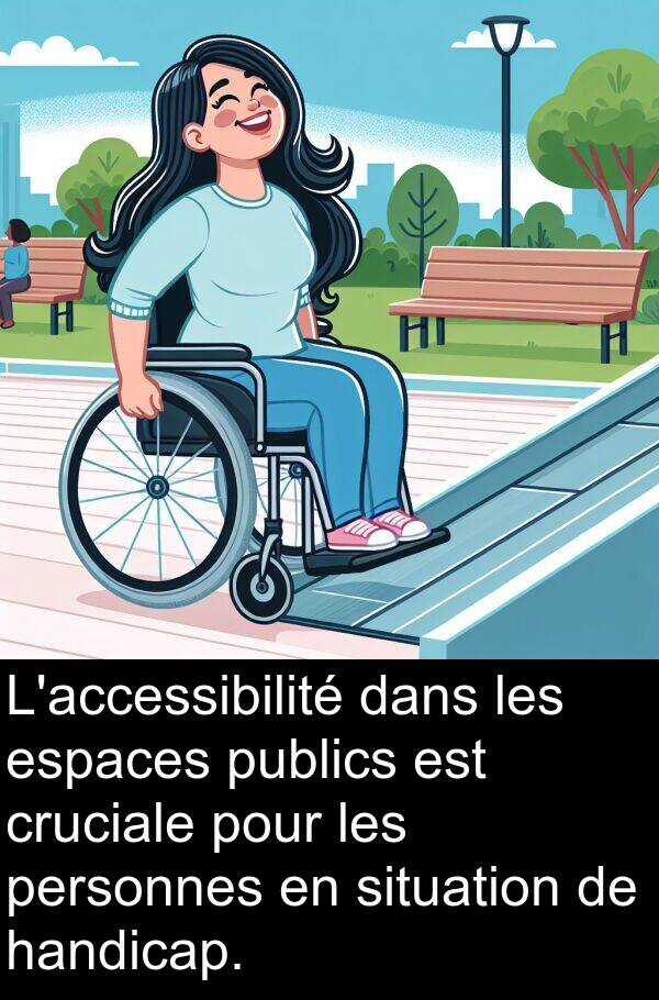 handicap: L'accessibilité dans les espaces publics est cruciale pour les personnes en situation de handicap.