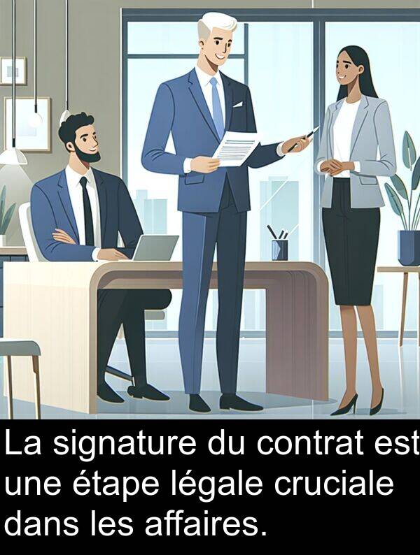 signature: La signature du contrat est une étape légale cruciale dans les affaires.