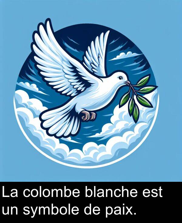 paix: La colombe blanche est un symbole de paix.