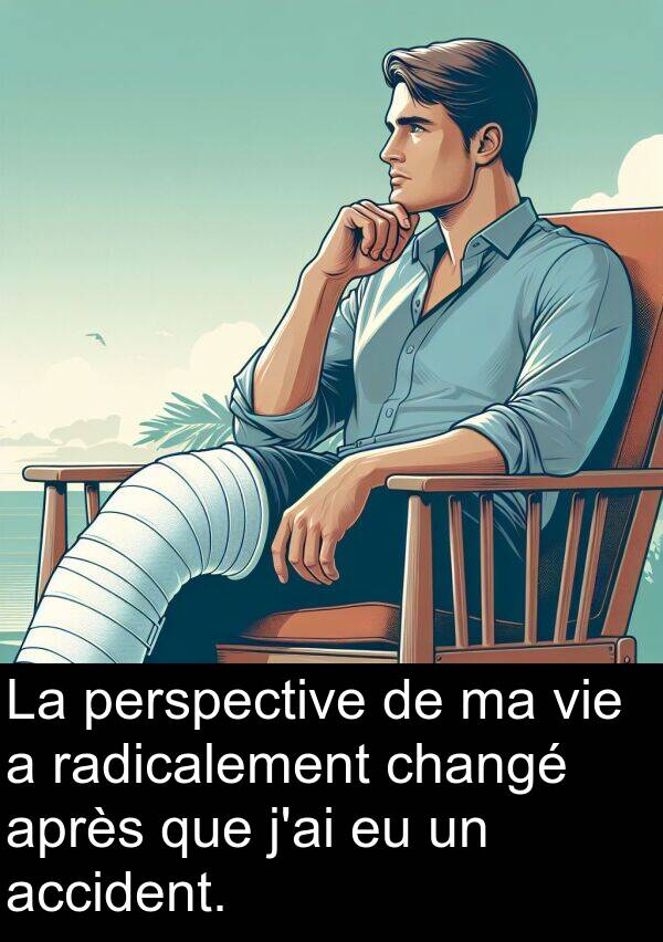 accident: La perspective de ma vie a radicalement changé après que j'ai eu un accident.