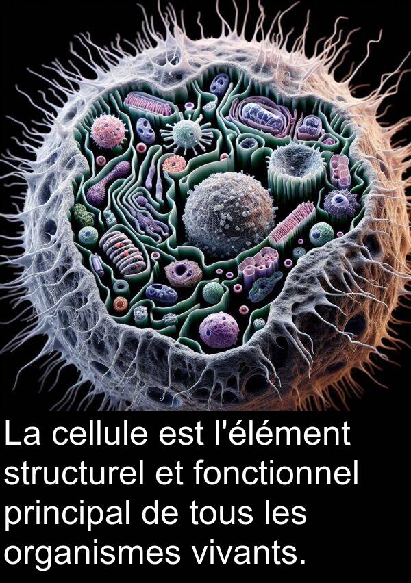 organismes: La cellule est l'élément structurel et fonctionnel principal de tous les organismes vivants.