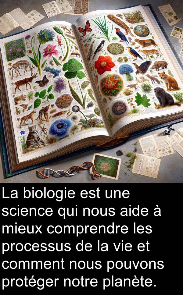 science: La biologie est une science qui nous aide à mieux comprendre les processus de la vie et comment nous pouvons protéger notre planète.