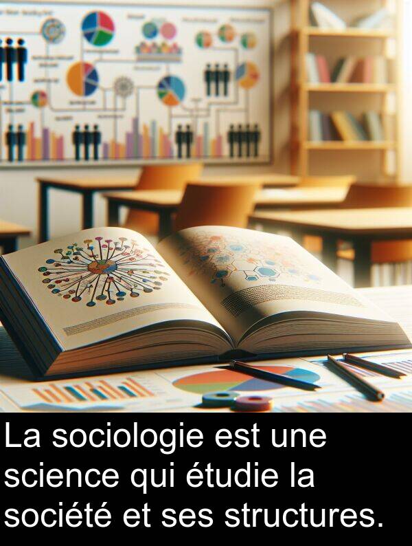 science: La sociologie est une science qui étudie la société et ses structures.