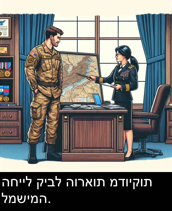 מדויקות: החייל קיבל הוראות מדויקות למשימה.