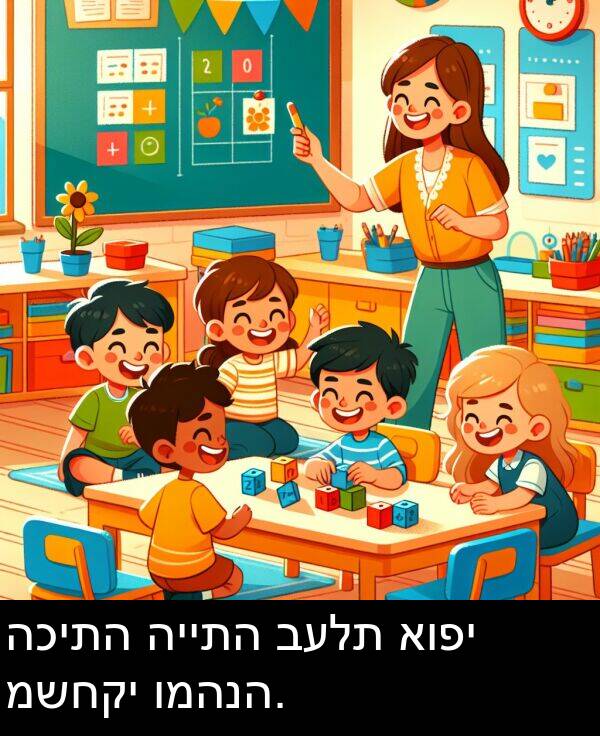 אופי: הכיתה הייתה בעלת אופי משחקי ומהנה.