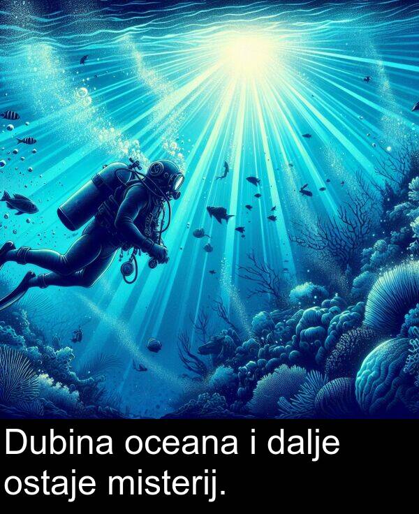 oceana: Dubina oceana i dalje ostaje misterij.