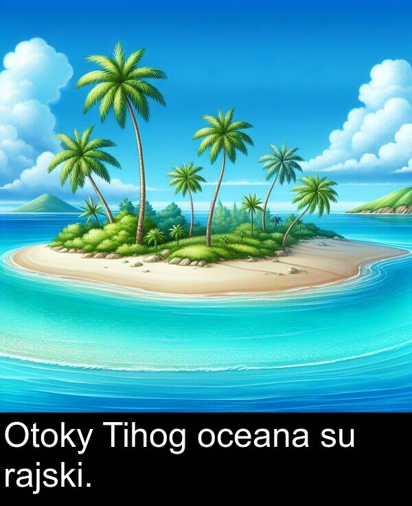 oceana: Otoky Tihog oceana su rajski.