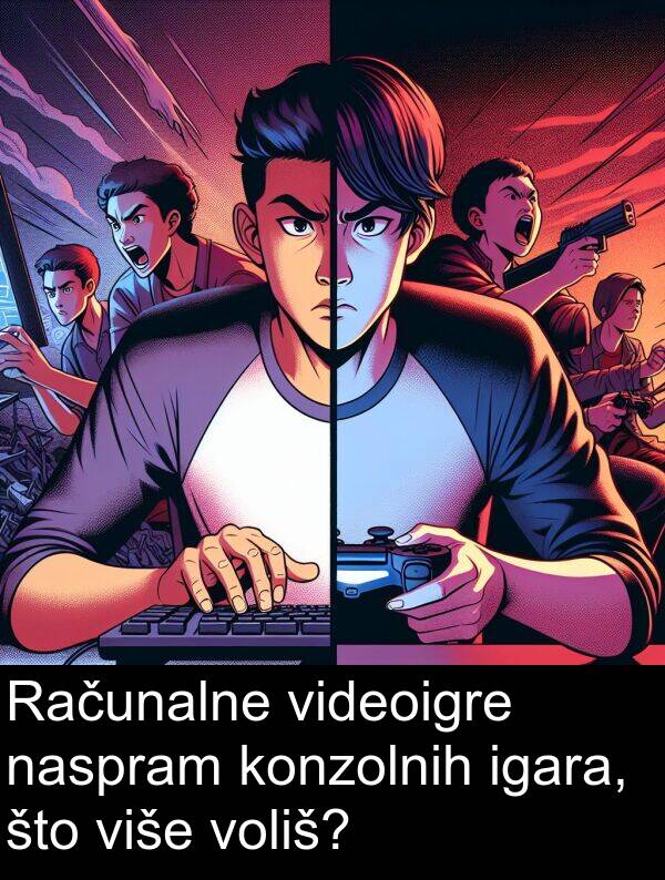 videoigre: Računalne videoigre naspram konzolnih igara, što više voliš?