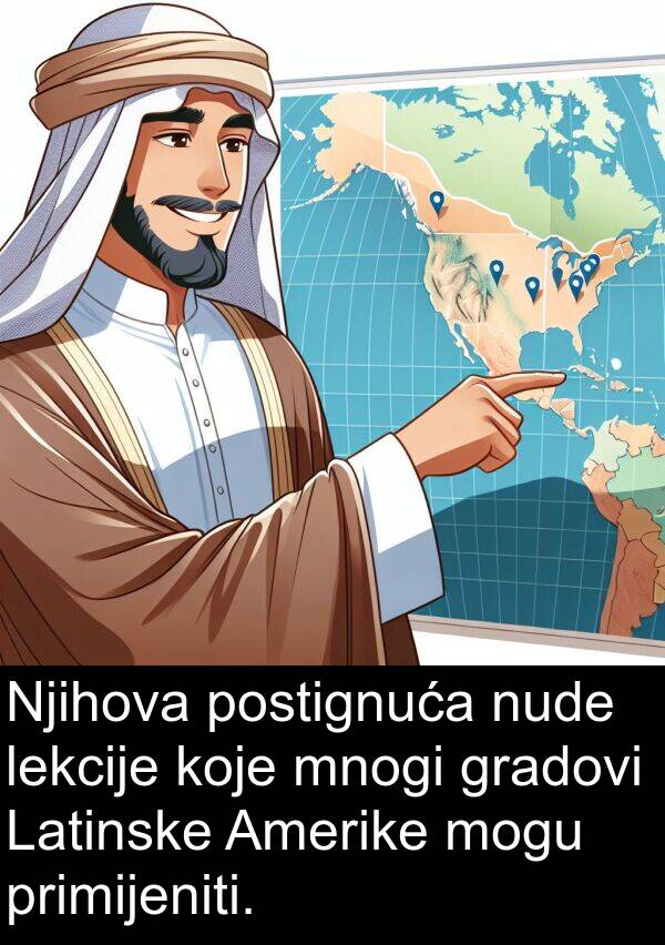 gradovi: Njihova postignuća nude lekcije koje mnogi gradovi Latinske Amerike mogu primijeniti.