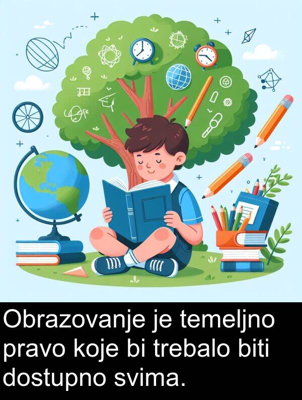 biti: Obrazovanje je temeljno pravo koje bi trebalo biti dostupno svima.