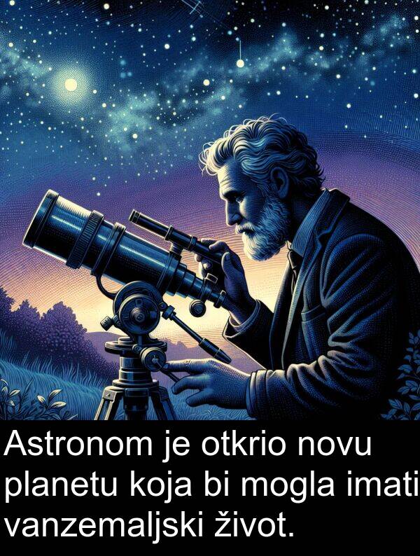 vanzemaljski: Astronom je otkrio novu planetu koja bi mogla imati vanzemaljski život.