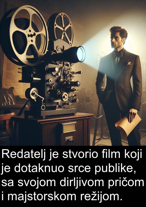 majstorskom: Redatelj je stvorio film koji je dotaknuo srce publike, sa svojom dirljivom pričom i majstorskom režijom.