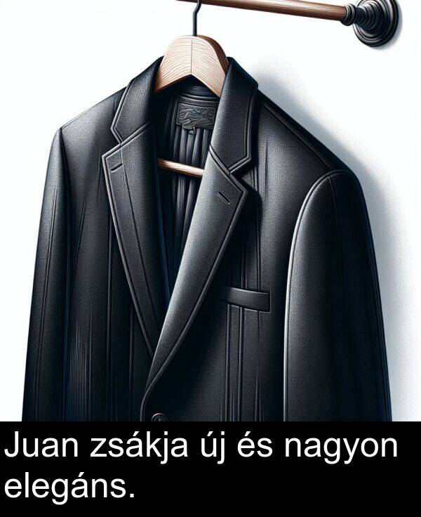 elegáns: Juan zsákja új és nagyon elegáns.