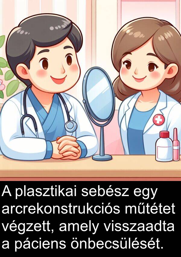 végzett: A plasztikai sebész egy arcrekonstrukciós műtétet végzett, amely visszaadta a páciens önbecsülését.