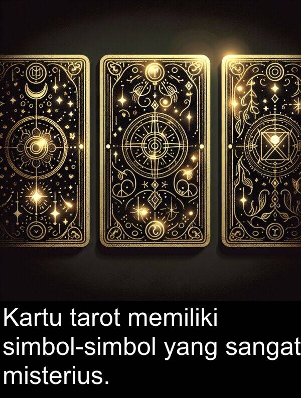 tarot: Kartu tarot memiliki simbol-simbol yang sangat misterius.