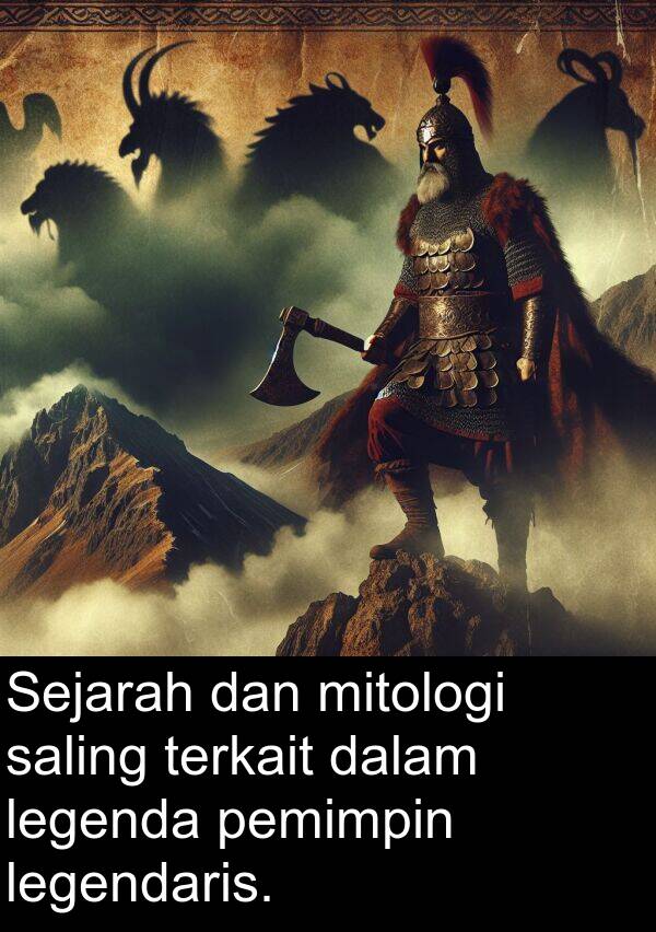 pemimpin: Sejarah dan mitologi saling terkait dalam legenda pemimpin legendaris.